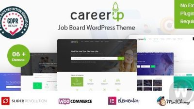 CareerUp v2.3.27 – Job Board WordPress Theme