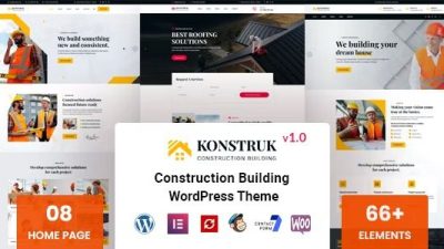 Konstruk Nulled Construction WordPress Theme Free Download