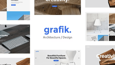 Grafik v3.3 – Architecture and Design Portfolio Theme