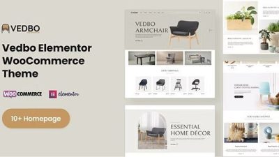 VEDBO v1.0.2 – Elementor WooCommerce Theme