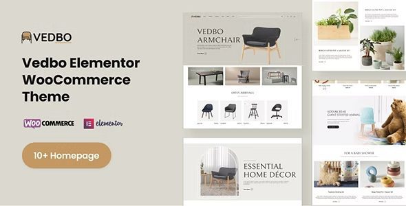 VEDBO v1.0.2 – Elementor WooCommerce Theme
