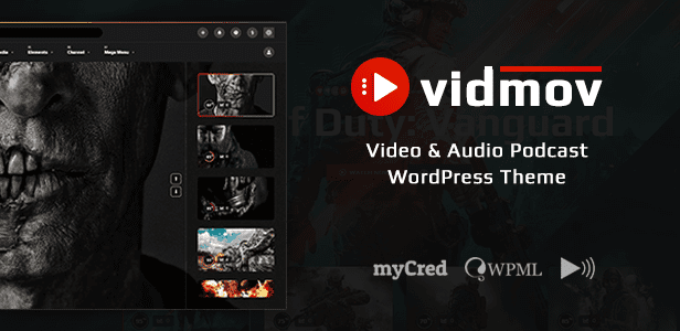 VidMov v1.7.0 – Video WordPress Theme [Activated]