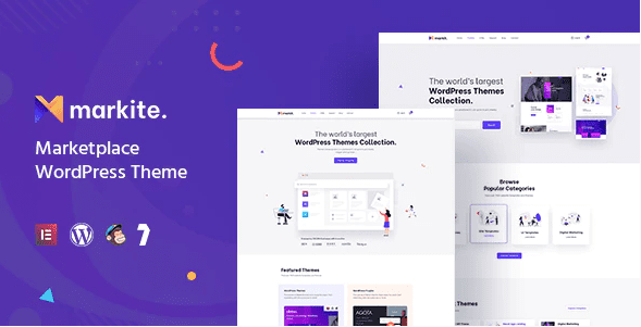 Markite v1.2.3 Digital Marketplace WordPress Theme