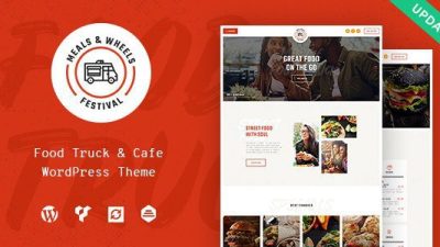 Meals & Wheels v1.1.4 Street Festival & Fast Food Delivery WordPress Theme