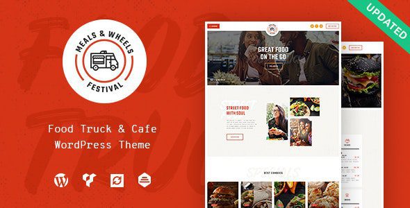 Meals & Wheels v1.1.4 Street Festival & Fast Food Delivery WordPress Theme
