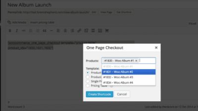 WooCommerce One Page Checkout WooCommerce Extension 破解版免费下载
