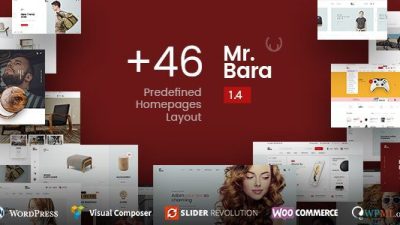 Mr.Bara v1.9.1 – Responsive Multi-Purpose eCommerce WordPress Theme