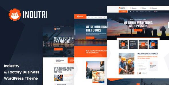 Indutri-Factory-Industrial-WordPress-Theme-Free Download