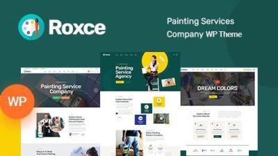 Roxce Nulled Painting Services WordPress Theme + RTL Free Download