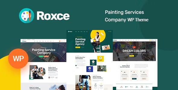 Roxce Nulled Painting Services WordPress Theme + RTL Free Download