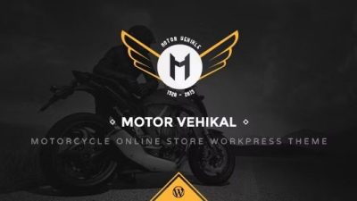 Motor Vehikal Nulled Motorcycle Online Store WordPress Theme Free Download