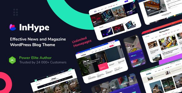 InHype v1.4 – Blog & Magazine WordPress Theme