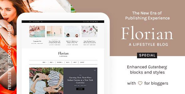 v1.5 Florian – Responsive Personal WordPress Blog Theme