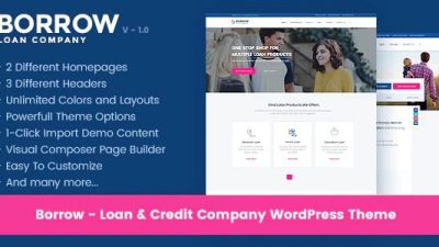 Borrow-Loan-Company-Responsive-Nulled-Download