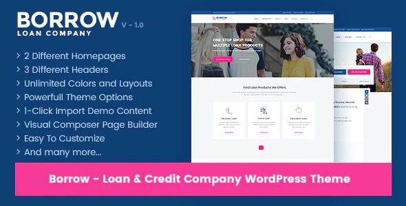 Borrow-Loan-Company-Responsive-Nulled-Download
