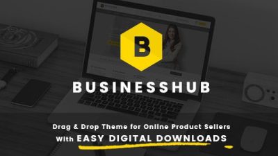 Business Hub Responsive WordPress Theme For Online v1.1.9