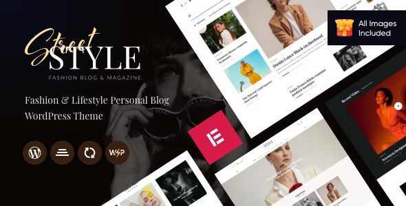 Street Style Fashion & Lifestyle Personal Blog WordPress Theme Nulled