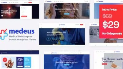 Medeus v1.0 Medical Multipurpose Doctor WordPress Theme
