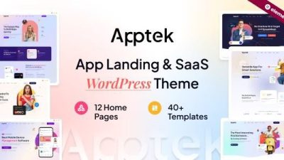 Apptek – App & SaaS Theme v1.0