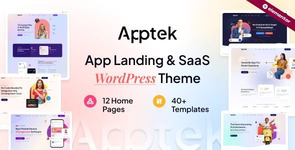 Apptek – App & SaaS Theme v1.0