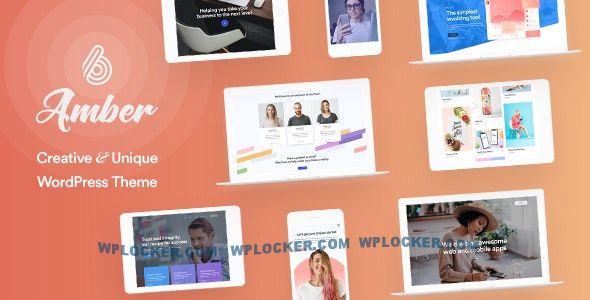 AmberSix v.1.17 Creative and Multipurpose WordPress Theme #