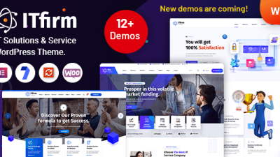 ITfirm v1.3.5 – IT Solutions Services WordPress Theme