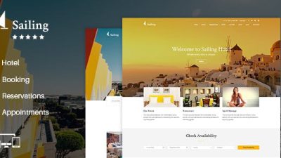 Sailing Hotel v4.2.5 Hotel WordPress Theme