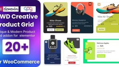 WooCommerce Product Grid for elementor Nulled Free Download