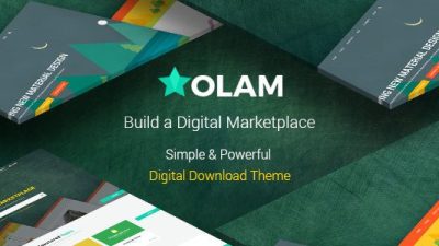 Olam v.4.6.1 – Easy Digital Downloads Marketplace WordPress Theme GPL