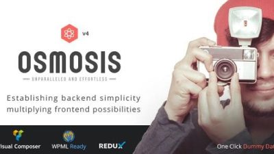Osmosis v4.3.9 – Responsive Multi-Purpose WordPress Theme
