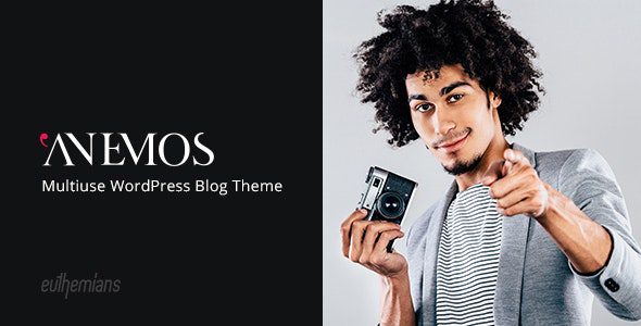 Anemos v2.3.7 A Multiuse Blogging WordPress Theme
