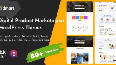 Eidmart v2.1 – Digital Marketplace WordPress Theme