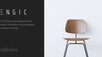 Engic v.2.3.8 – A Sleek Multiuse Responsive WordPress Theme