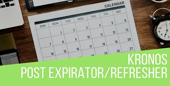Kronos Automatic Post Expirator Plugin for WordPress v1.2.8 [Activated]