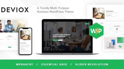 Deviox v1.2.3 – A Trendy Multi-Purpose Business WordPress Theme