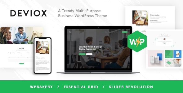 Deviox v1.2.3 – A Trendy Multi-Purpose Business WordPress Theme