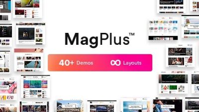MagPlus v6.4 [Activated] – Blog & Magazine WordPress theme for Blog, Magazine