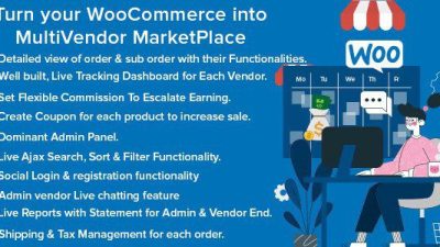 Mercado Pro v1.5.1 Turn your WooCommerce into Multi Vendor Marketplace [Activated]