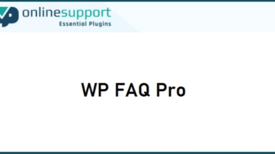 WP FAQ Pro v.1.6 [by WpOnlineSupport] [Activated]