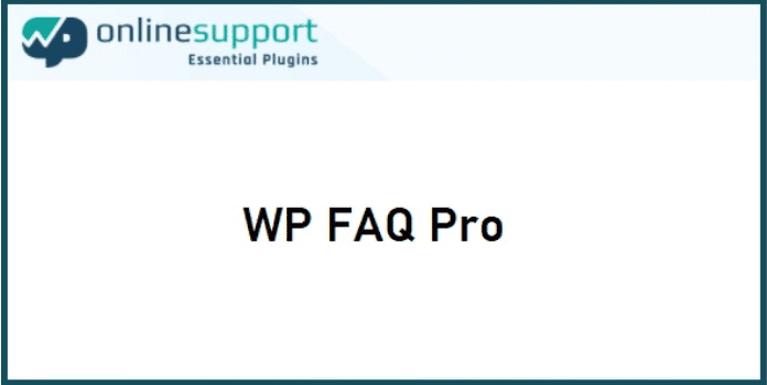 WP FAQ Pro v.1.6 [by WpOnlineSupport] [Activated]