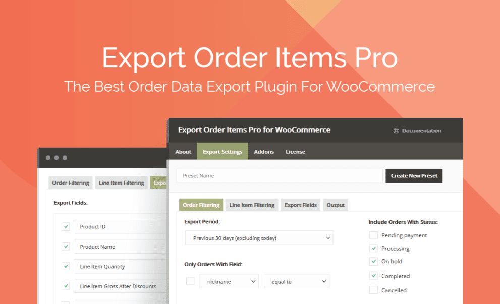 [Fixed] Export Order Items Pro for WooCommerce v2.1.20 [Aspen Grove Studios] + Extra Product Options Addon