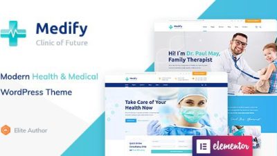 Medify v1.2.5 – Health & Clinic WordPress Theme [Activated]