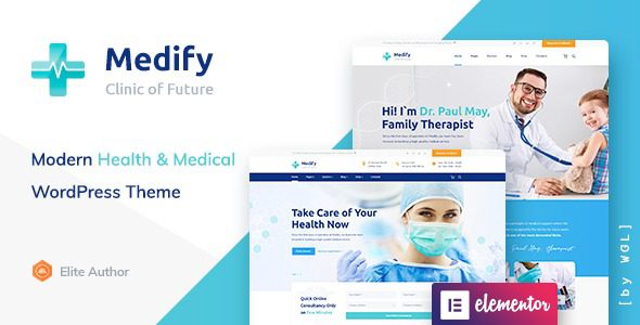 Medify v1.2.5 – Health & Clinic WordPress Theme [Activated]