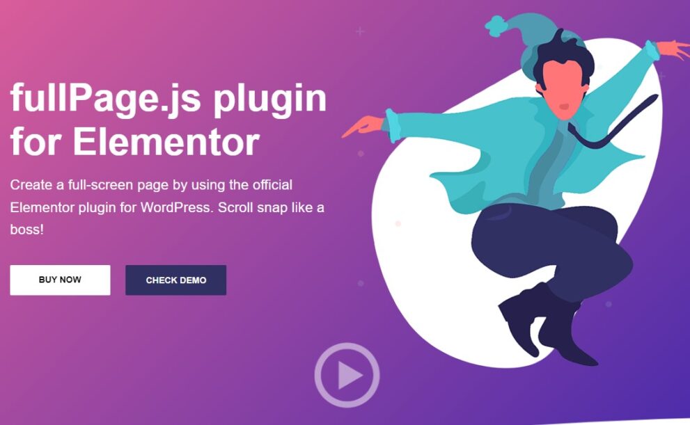 fullPage.js plugin for Elementor v2.0.5 [Activated]
