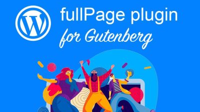FullPage for Gutenberg Nulled Free Download