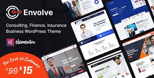 Envolve v.1.8 Consulting Business WordPress Theme