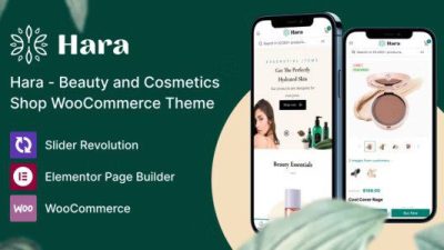 Hara v1.1.2 Beauty and Cosmetics Shop WooCommerce Theme