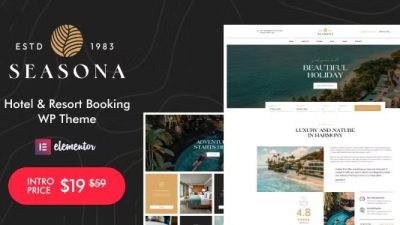 Seasona v.1.1.4 – Hotel & Resort Booking WordPress Theme