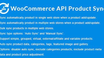 [Fixed] v2.7.6 WooCommerce API Product Sync with Multiple WooCommerce Stores (Shops)