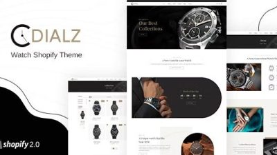 Dialz Nulled Watch Store Shopify Theme Free Download